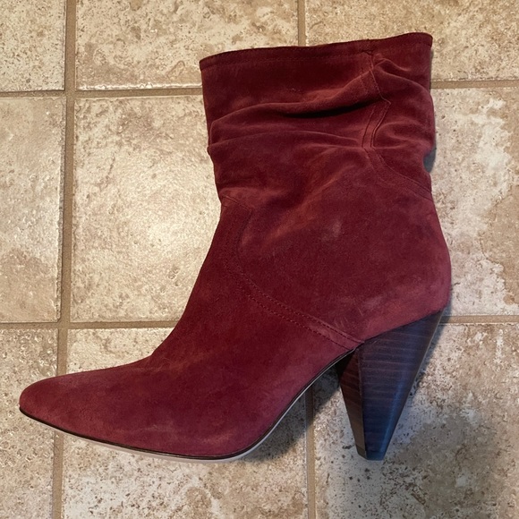 BNWOT Burgundy Joie Gabbissy Boots - Picture 3 of 3